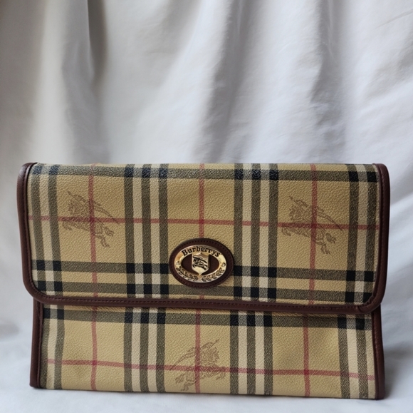 Vintage Burberrys Envelope pouch/clutch/Wristlet - Picture 16 of 16
